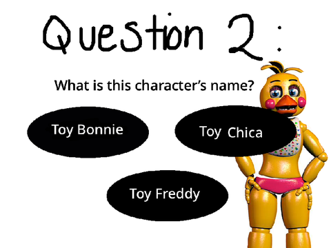 FNAF 2 Trivia Game (Part 1) For @Funtime-foxy2000
