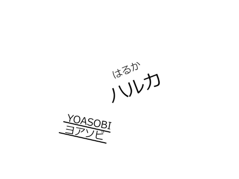 担任の先生の僕達(自分のクラス)への思い　歌名:ハルカ　歌:YOASOBI(ヨアソビ)