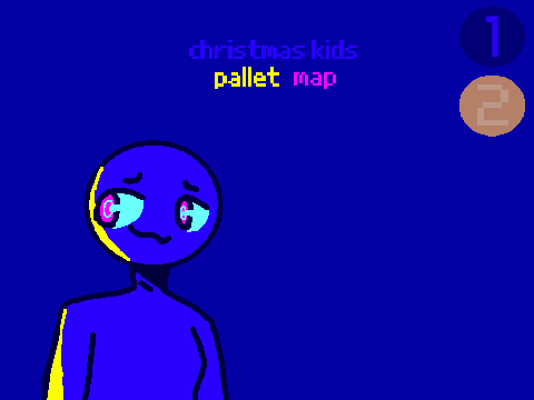 christmas kids || pallet map