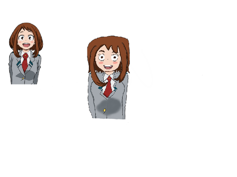 Ochaco Uraraka Art