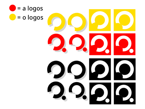 » “A” and “O” Logos