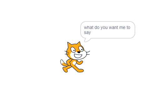 scratch cat talks