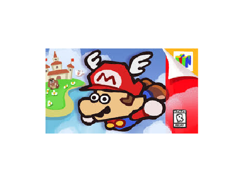 maria is at the mushroom kingdom 