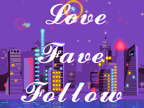 Love, fave, follow !!!