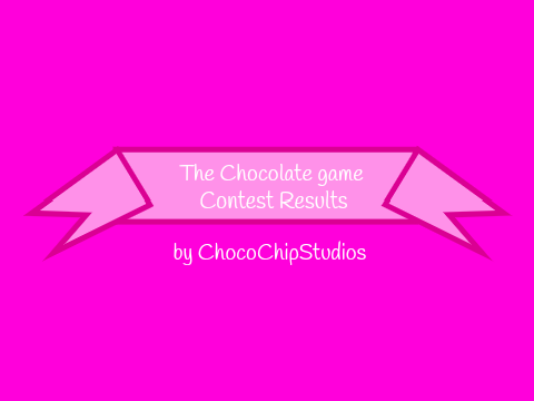 Chocolate Game Contest Results!