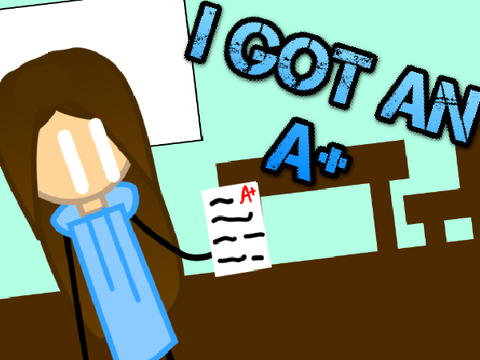 I GOT AN A+ 
