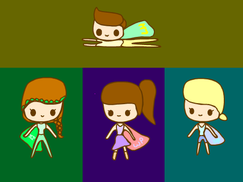 Me and My Friends IRL as SuperHeros