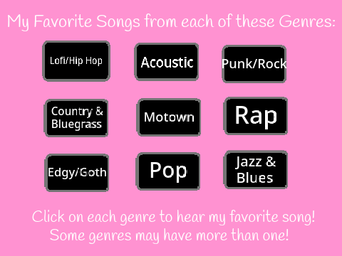 My Favorite Songs from Every Music Genre