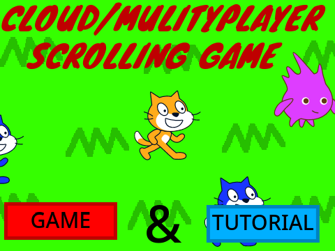 Cloud/Multiplayer scrolling (game and tutorial)