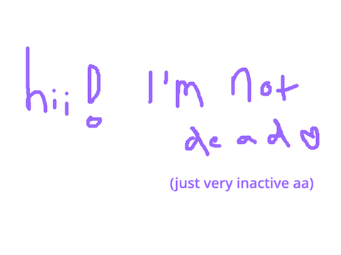 not dead :))