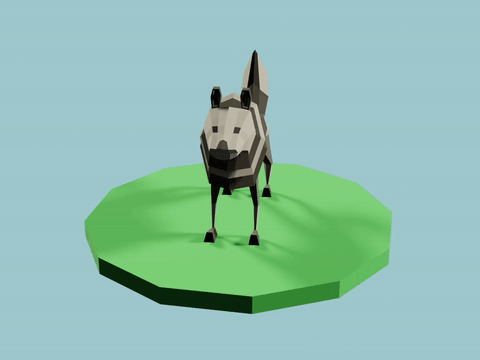Low-Poly Wolf