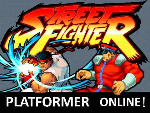 Street Fighter Platformer Online - Mobile friendly platformer!!