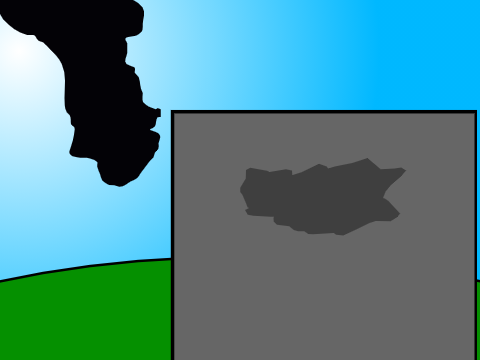 Giant Black Hole In The Sky