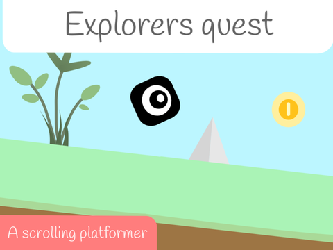 Explorer’s Quest A scrolling platformer | Mobile frendly! | and fun to play! |  #games #art #all