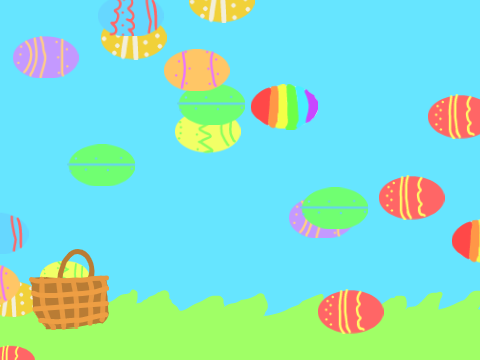 Easter egg catcher