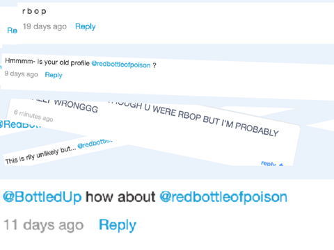 I am NOT Redbottleofpoison