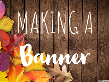How to make a banner ~ Tutorial