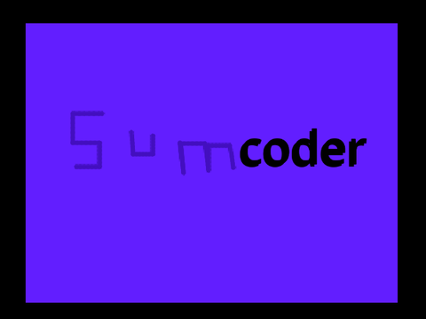 sum coders  intro