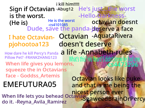 Sign if Octavian is the absolute worsest! remix remix