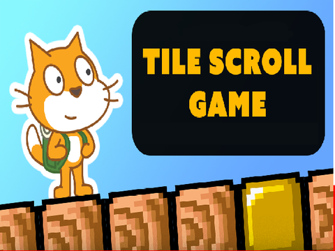 part one of griffpatch's scrolling platformer