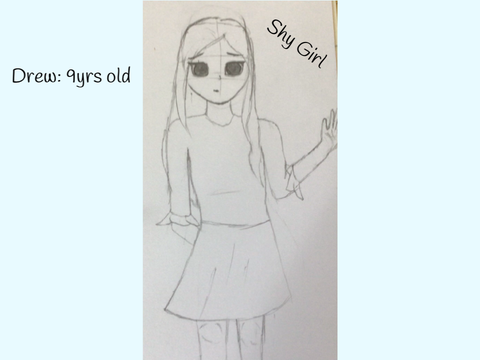 Sketchbook Tour 8-9 yr old PART 1