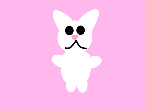 *me trying to draw a bunnie*