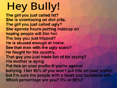 Stop bullies remix this