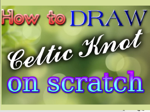 How to Draw Celtic Knot in vector!