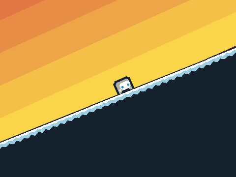 Sunset - scrolling platformer 