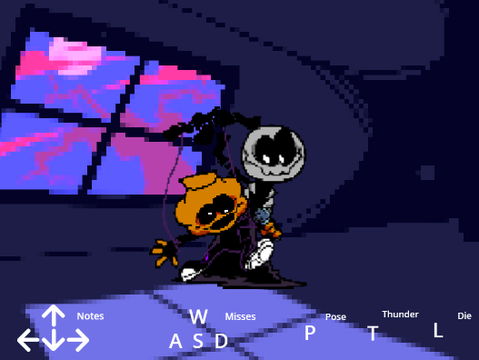 FNF - Spooky Kids but skid is controlling pump