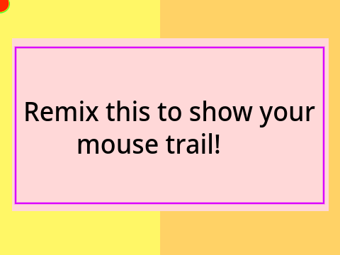 Mouse Trail Tutorial remix