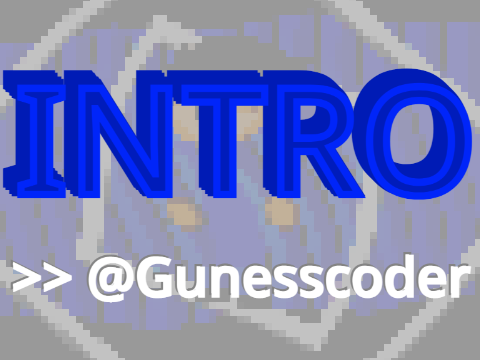 INTRO entry >> @Guinesscoder