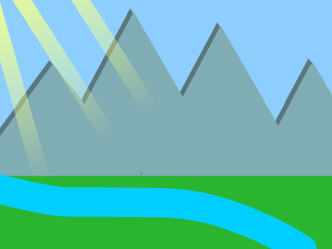 Mountain border 