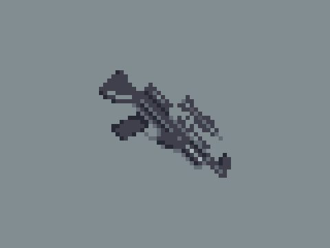 Pixel Art - Gun