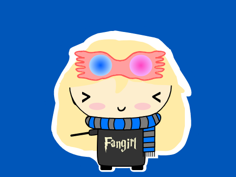 Harry Potter Fanart (Luna Lovegood!!)