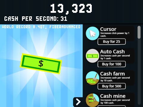 Cash Clicker v2.1 #Games #All 