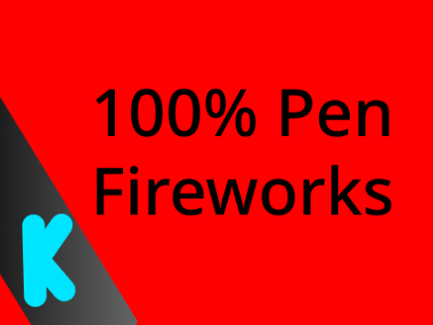 100% Pen Fireworks