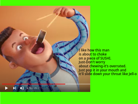 Everything MESSED UP with the Grubhub Ad