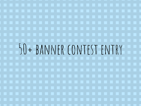 50+ banner contest entry!