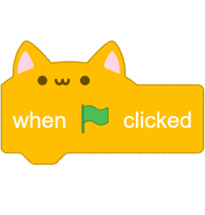 Interactive Cat Block( see code for surprise)