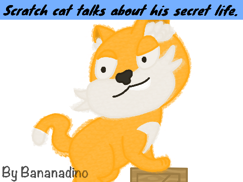 Scratch cat’s secret life comic