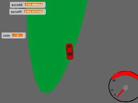Racing game
