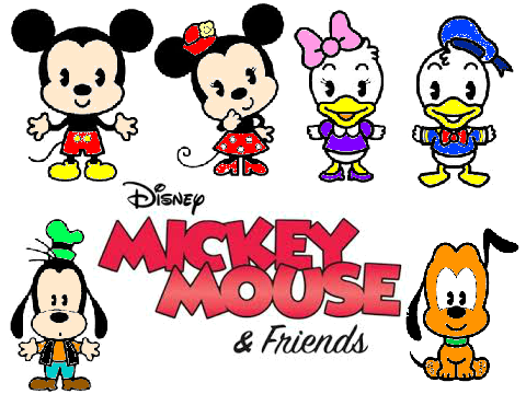 Mickey and friends!!