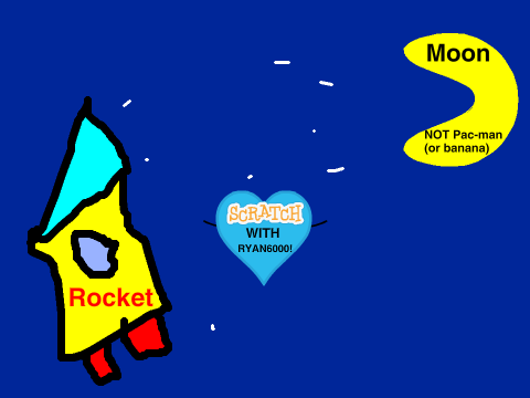 Moving Mouth in outer space
