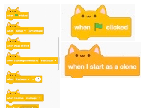 SCRATCH CAT BLOCK