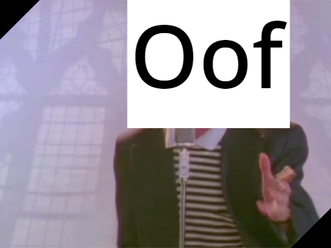 You just got Oof Rolled