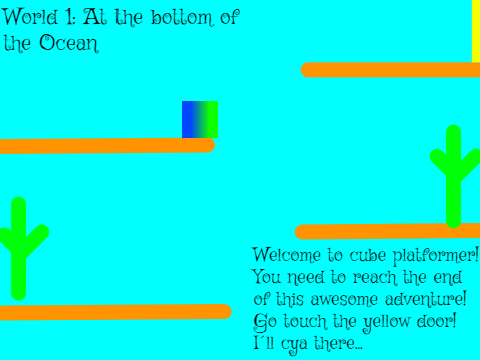 Cube Platformer