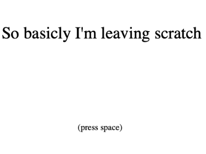 So basically...