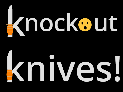 Knockout knives                                                           #games #all #fun #music 