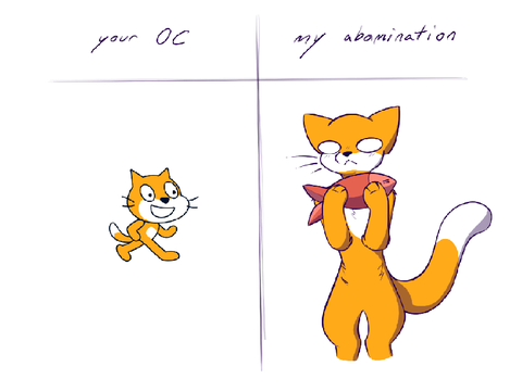 I’ll draw your OC with a fish (happy April Fools)
